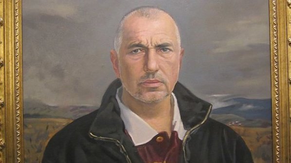 Свалиха от изложба портрет на Борисов заради изборите
