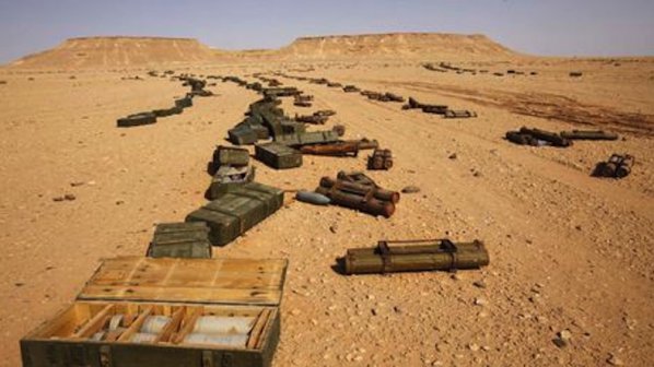 Либийските власти са открили химически оръжия