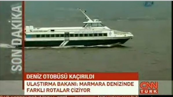 Убиха похитителя на турския ферибот