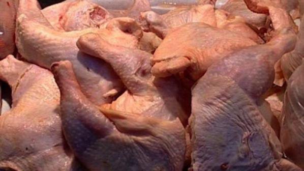 Иззеха над 1,5 тона пилешко месо