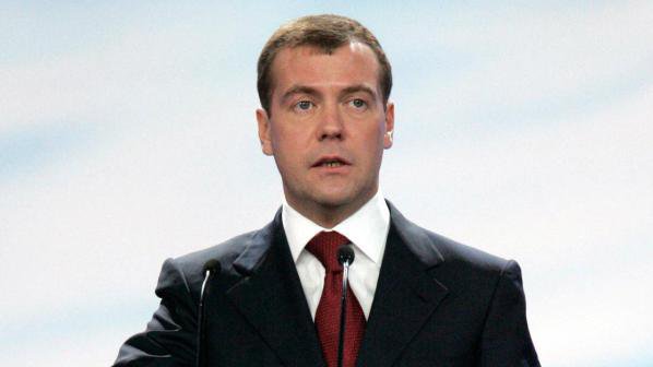 Новогодишното слово на Медведев излезе в нета (видео)