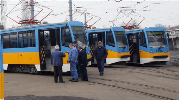 Авария спря трамваи с номера 1,6 и 7