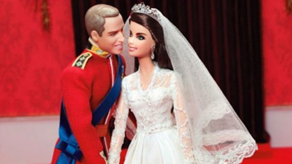 Принц Уилям и Кейт станаха Барби и Кен