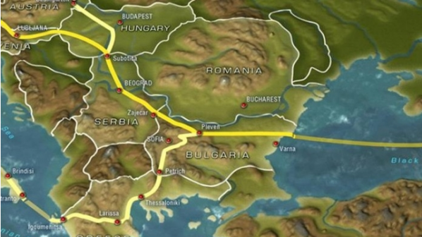 През спорната зона в Черно море щял да минава &quot;Южен поток&quot;