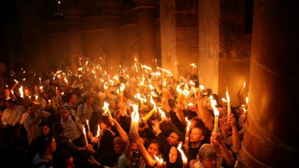 Благодатният огън ще бъде донесен от Йерусалим на Велика събота
