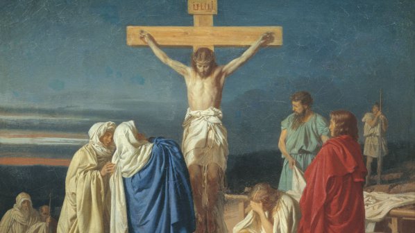 На Разпети петък Исус Христос е бил разпънат на кръста