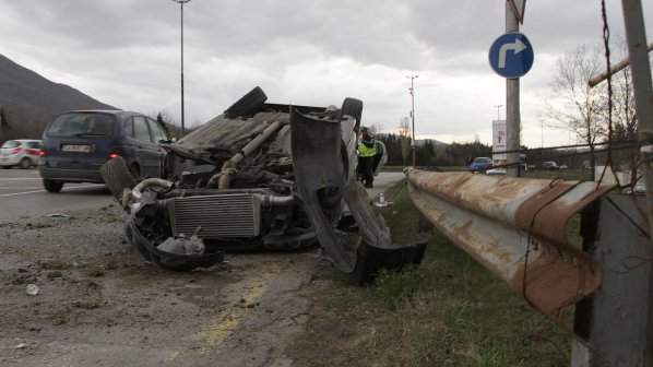 31 - годишен мъж загина при катастрофа в Бургас