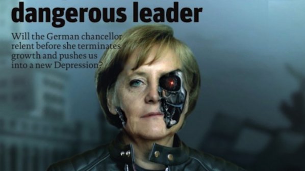 Британско списание сравни Ангела Меркел с Хитлер
