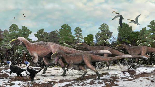 Динозаврите може да са били пернати