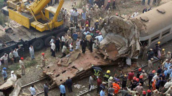 Влакова катастрофа в Египет