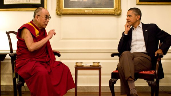 Далай Лама търси подкрепата на Барак Обама за слагане край на тибетската криза