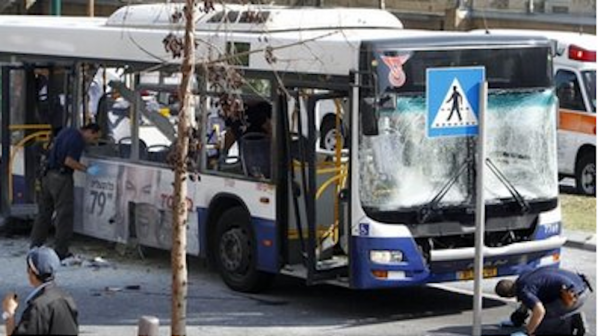 Взрив на автобус в Тел Авив (обновена+видео)