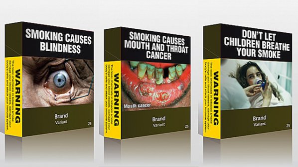 Цигарите в Австралия - с нова, стряскаща премяна
