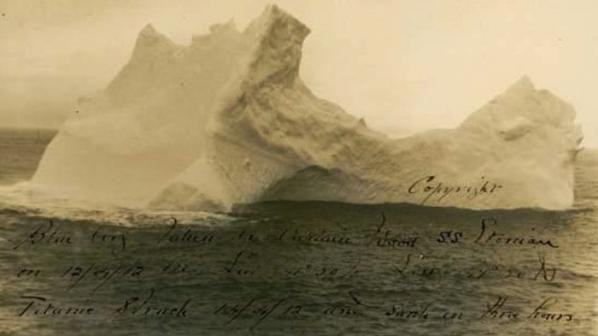 Продават снимка на айсберга, потопил Титаник