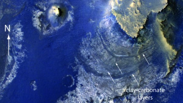 Откриха подземно езеро на Марс