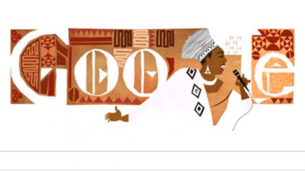 Google посвещава деня на Мириам Макеба