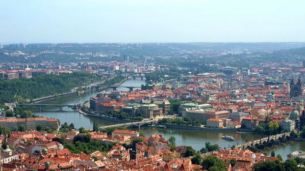 Прага пред наводнение