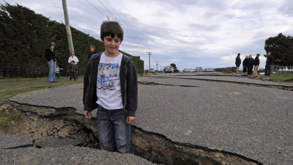 Земетресение мести Нова Зеландия