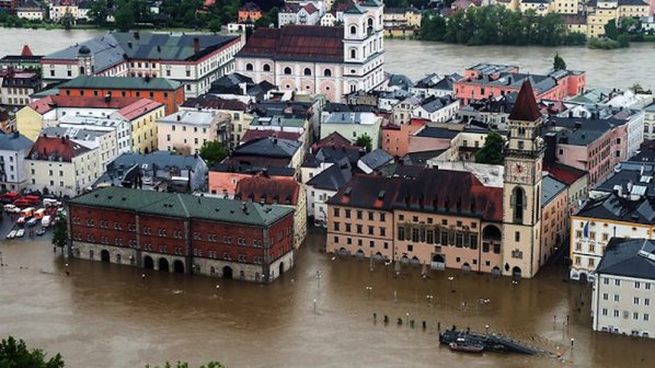Централна Европа е под вода