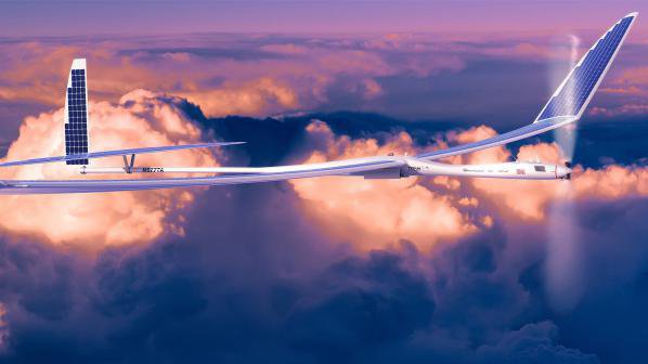 Слънчев самолет може да прекара във въздуха пет години