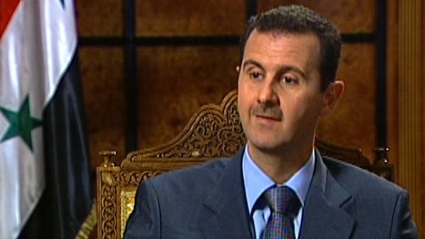 Асад отхвърли обвиненията, че е отговорен за химическата атака