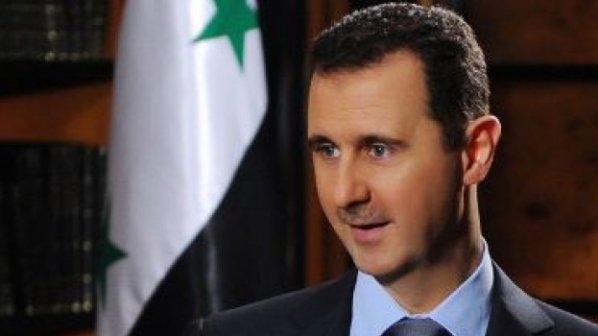 Асад благодари на Путин