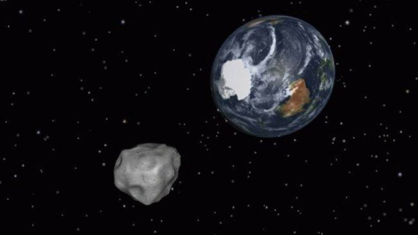 15-метров астероид е прелетял край Земята