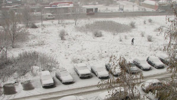 Първи сняг в Пловдивско