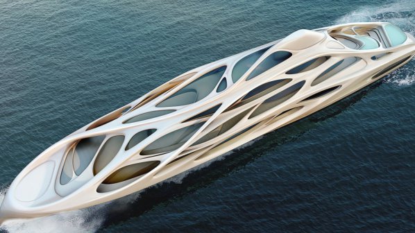 Заха Хадид проектира луксозна яхта (снимки)