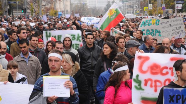 60% от българите подкрепят бунта на студентите