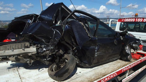Катастрофа с българска кола в Италия