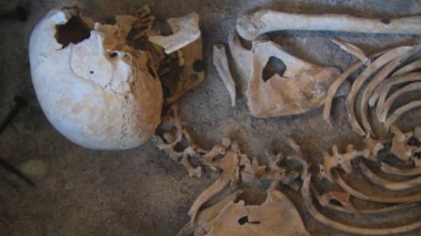 Откриха човешки кости край дупнишко село