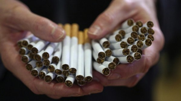 100 мастербокса контрабандни цигари унищожиха на Митница - Свиленград