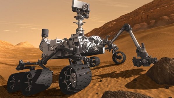 Марсоходът Curiosity спря