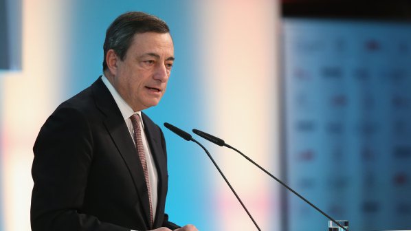 Шефът на ЕЦБ оптимист за еврозоната