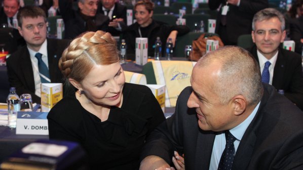 Борисов се срещна с Юлия Тимошенко