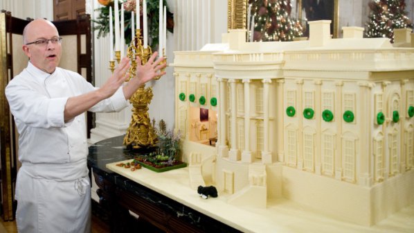 Мишел Обама прогони сладкаря на Белия дом