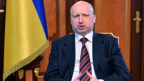 Турчинов обвини Русия, че води война срещу Украйна