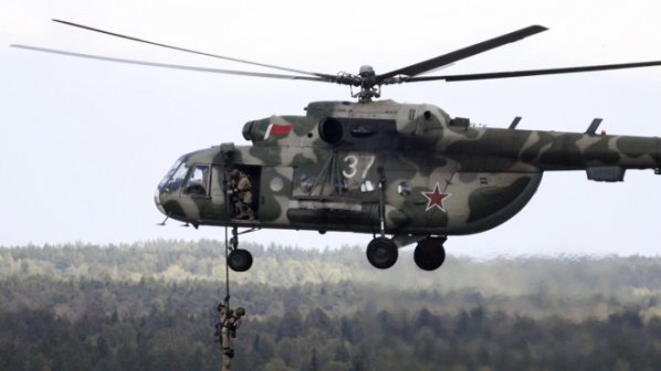 Украински военен хеликоптер беше свален край Славянск