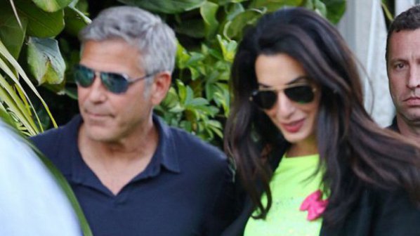 Годежното парти на Джордж Клуни и Амал Аламудин