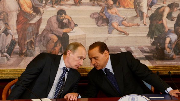 Силвио Берлускони: Подкрепям Владимир Путин за Украйна