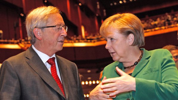 Ангела Меркел лобира за Жан-Клод Юнкер във всичките си разговори
