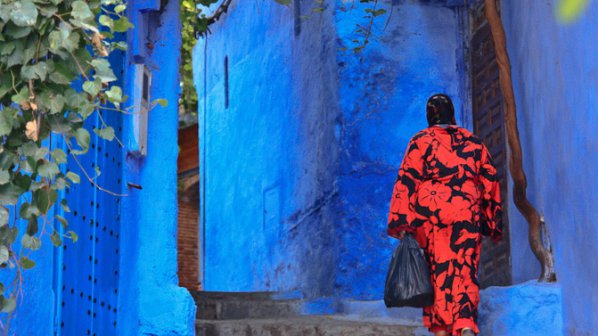 Невероятните цветове на Мароко