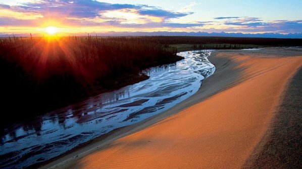 Изумителната Аляска: великите пясъчни дюни Кобук