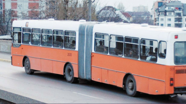 Закриват временно четири спирки на автобус 14 в София