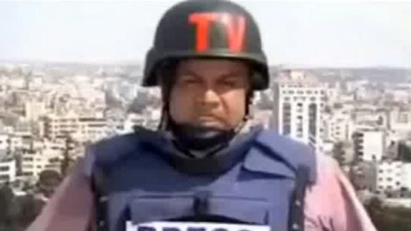 Репортер се разплака в ефир, предавайки от Газа (видео)