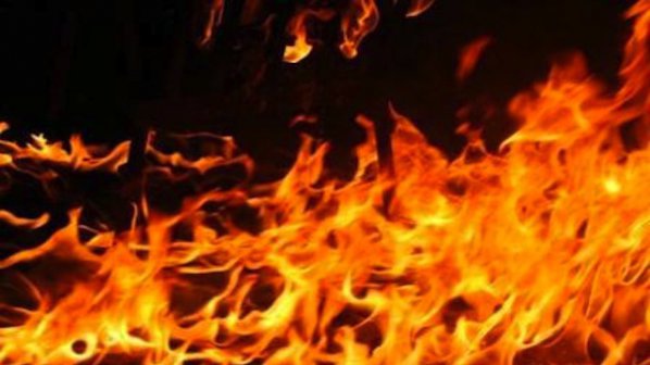 3500 бали сено изгоряха в склад за фураж
