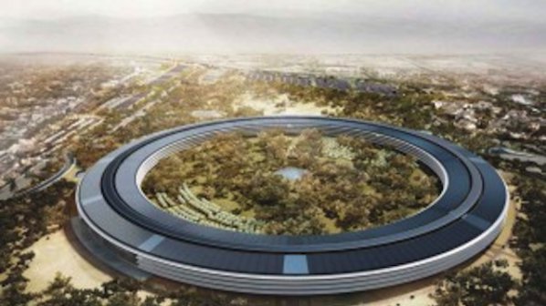 Новата централа на Apple ще е готова в края на 2016 г. (снимки)