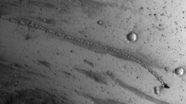 НАСА засече движещ се на зигзаг камък на Марс