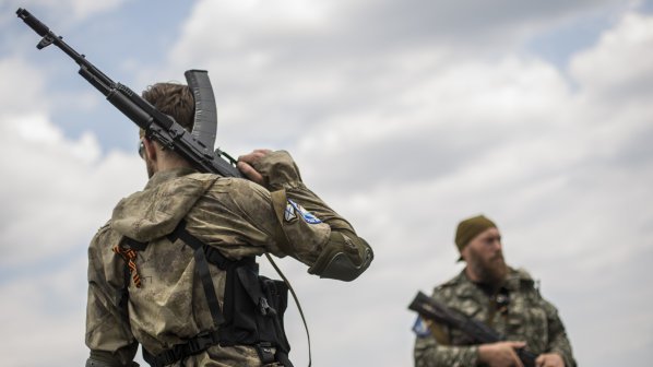 Сепаратистите са свалили украински изтребител